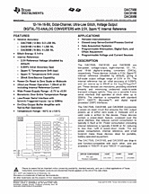 DataSheet DAC7568 pdf